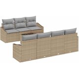  Sjedeća garnitura za vrt Bež 55 x 55 x 37 cm poliratan | shoptok.hr