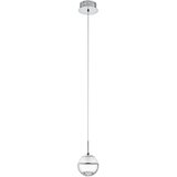 Eglo montio 1 visilica/1, led, 1x5w, krom/staklo prozirno | shoptok.hr