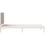  Dugi okvir kreveta bez madraca bijeli 90 x 210 cm masivno drvo | shoptok.hr