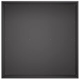  Vrtna saksija 2 kom. Crna 60 x 60 x 30 cm Čelična vrata | shoptok.hr