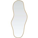  Stensko ogledalo zlato 100x45 cm | Shoptok.si