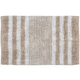 HOMESCAPES kopalniška preproga bež šenilja s črtami, 50 x 80 c, (5000161079) | Shoptok.si