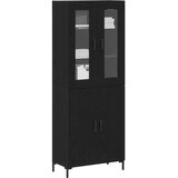  Highboard 2 kom. Crni hrast 69,5 x 34 x 180 cm | shoptok.hr