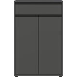 Germania Antracitno siva visoka kopalniška omarica 63x98 cm Lemont – | Shoptok.si