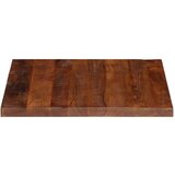 vidaXL Mizna plošča 70x70x2,5 cm kvadratna trden predelan les | Shoptok.si
