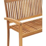 Složiva vrtna klupa s jastukom 128,5 cm od masovne tikovine | shoptok.hr
