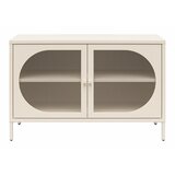 Støraa kremno bela kovinska vitrina 100x64x40 cm luna – | Shoptok.si