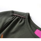  Dječja majica dugih rukava kaki 116 | shoptok.hr