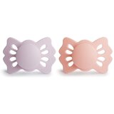 FRIGG® Lucky Size 1:0-6 months duda Soft Lilac/Pretty in Peach 2 kom | shoptok.hr