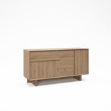 Marckeric Komoda u dekoru hrasta u prirodnoj boji 146x76x45 cm Carpi – | shoptok.hr