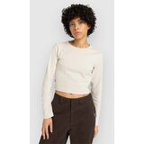 Element Icon Crop Majica z dolgimi rokavi oat milk | Shoptok.si
