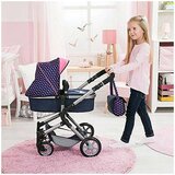 Kolica za lutke Reig Combi Neo Pro Mornarsko plava 63 cm | shoptok.hr