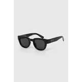Saint Laurent Sončna očala črna barva, SL 675