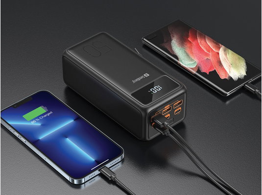 Sandberg PowerBank - Powerbank USB-C PD 130W 50000 (vanjska; LED lampa; crna) | shoptok.hr