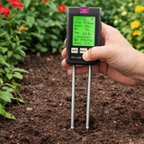 LEAN 29303 digitalni mjerač tla 6u1 – vlaga tla, pH, temperatura, plodnost, svjetlost i vlažnost zraka, LCD | shoptok.hr