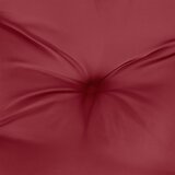  Jastuk za palete crvena boja vina 80 x 80 x 12 cm od tkanine | shoptok.hr