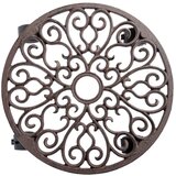 Esschert Design Metalni mobilni stalak za tegle za bilje ø 34,5 cm Ornament – | shoptok.hr