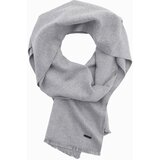 Ombre Men's monochrome fringed scarf - grey | Shoptok.si