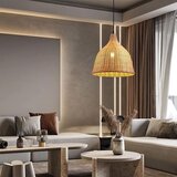 Toolight Viseća stropna svjetiljka od bambusa Natural APP1647-1CP | shoptok.hr
