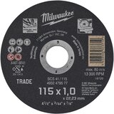 Milwaukee rezni disk za metal 115x1x22.2mm | ePonuda.com