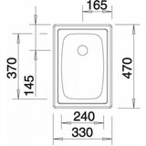 Blanco TOP EE 3X4 Inox 501067 sudopera | Eponuda.com