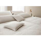 Elegante POSTELJNINA 140/200 cm žakar naravne barve | Shoptok.si