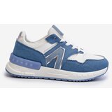 Boto Women's Blue Faux Leather Jeans Sneakers Vinelli | ePonuda.com