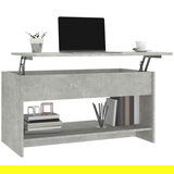  Stolić za kavu boja betona 102x50 5x52 5 cm konstruirano drvo | shoptok.hr