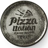 Duralex Zbirka receptov Krožnik za pico iz črnega porcelana, premer. 31 cm - set 6 kosov., (21567797) | Shoptok.si