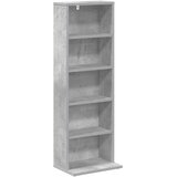 Cd ormar Betonska siva 33 x 23,5 x 97,5 cm Konstruirano drvo | shoptok.hr