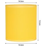  Brilagi -LED Fleksibilna zidna lampa NUBILA 1xE27/25W/230V + LED/3W bela/žuta | Eponuda.com