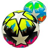 Plastična lopta Neon Stars 230 mm – za igru na plaži i otvorenom Tamna Cene