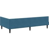  Kotni okvir postelje z matrico Drugo 2 pcs Modra Žamet, (5000123306) | Shoptok.si