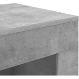 Bocni stol Betonska siva 60 x 40 x 65 cm Konstruirano drvo | shoptok.hr
