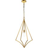 Elstead Lighting Elstead Feiss Nico Viseča stropna svetilka iz žičnatega okvirja, polirana medenina, (22098351) | Shoptok.si