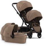 Redsbaby NUVO 2 Twin dječja kolica za blizance 2u1, Mocha | shoptok.hr