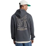Quiksilver Športna majica 'Salt Water' bež / temno siva | Shoptok.si
