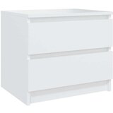  Nočna omarica 2 kosa bela 50x39x43,5 cm iverna plošča, (20624143) | Shoptok.si