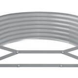 vidaXL visoka greda iz prašno premazanega jekla 175x100x36 cm antracit | Shoptok.si