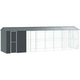  Kavez za ptice Antracit 860 x 208 x 247 cm Cinkani čelik | shoptok.hr