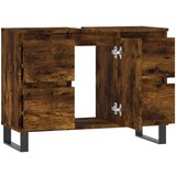  Kupaonski ormarić boja dimljenog hrasta 80 x 33 x 60 cm drveni | shoptok.hr