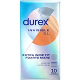 Durex Invisible XL - zelo velik kondom (10 kosov) | Shoptok.si