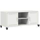 TV ormarić bijeli 100,5 x 39 x 43,5 cm čelik | Eponuda.com