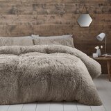 Catherine Lansfield Smeđa posteljina za bračni krevet/za produženi krevet od mikropliša 230x220 cm Cuddly – | shoptok.hr