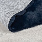 Flair Rugs Tamno plavo sintetičko krzno 120x170 cm Waffle Faux Fur – | shoptok.hr