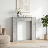  Okvir za kamin Betonska siva 100 x 20 x 100 cm Cijene