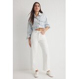 TRENDYOLMILLA Ženske farmerke Twoss25Je00165, Bele | Eponuda.com