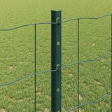 Euro ograda s postom 25 x 1,2 m Čelik premazan PVC-om Zelena | shoptok.hr