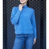  Blue loose-fit turtleneck Lukana | shoptok.hr