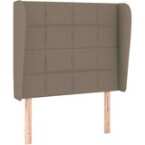  Box spring postelja z vzmetnico taupe 100x200 cm blago, (20894759) | Shoptok.si